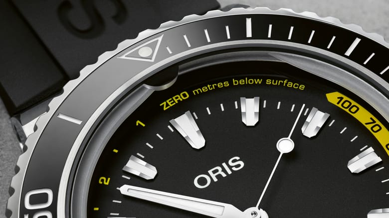 01 733 7755 4154-Set RS - Oris Aquis Depth Gauge